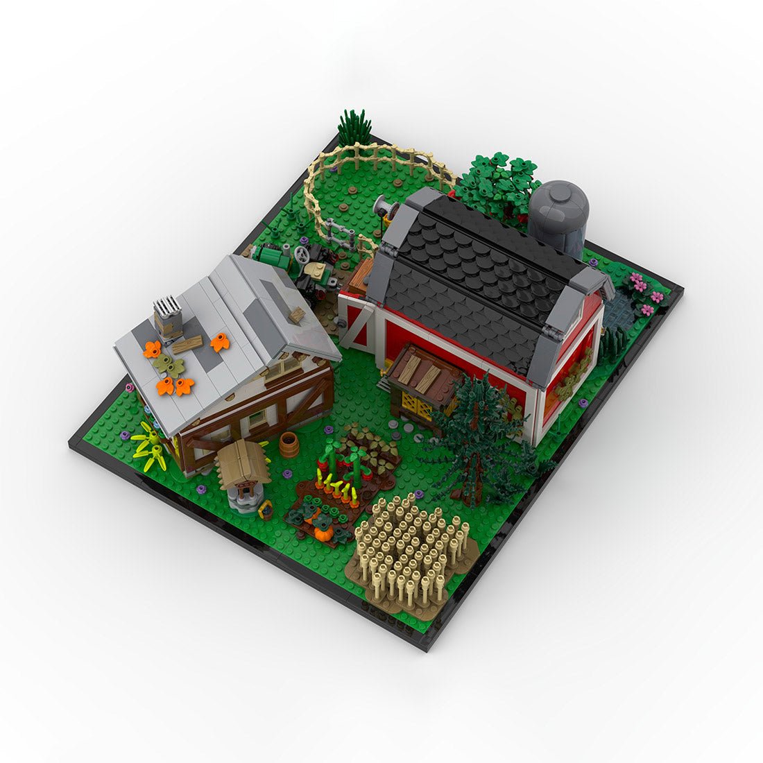 MOC - 211399 Farm Life Klemmbausteine - LesDiy - Klemmbausteine