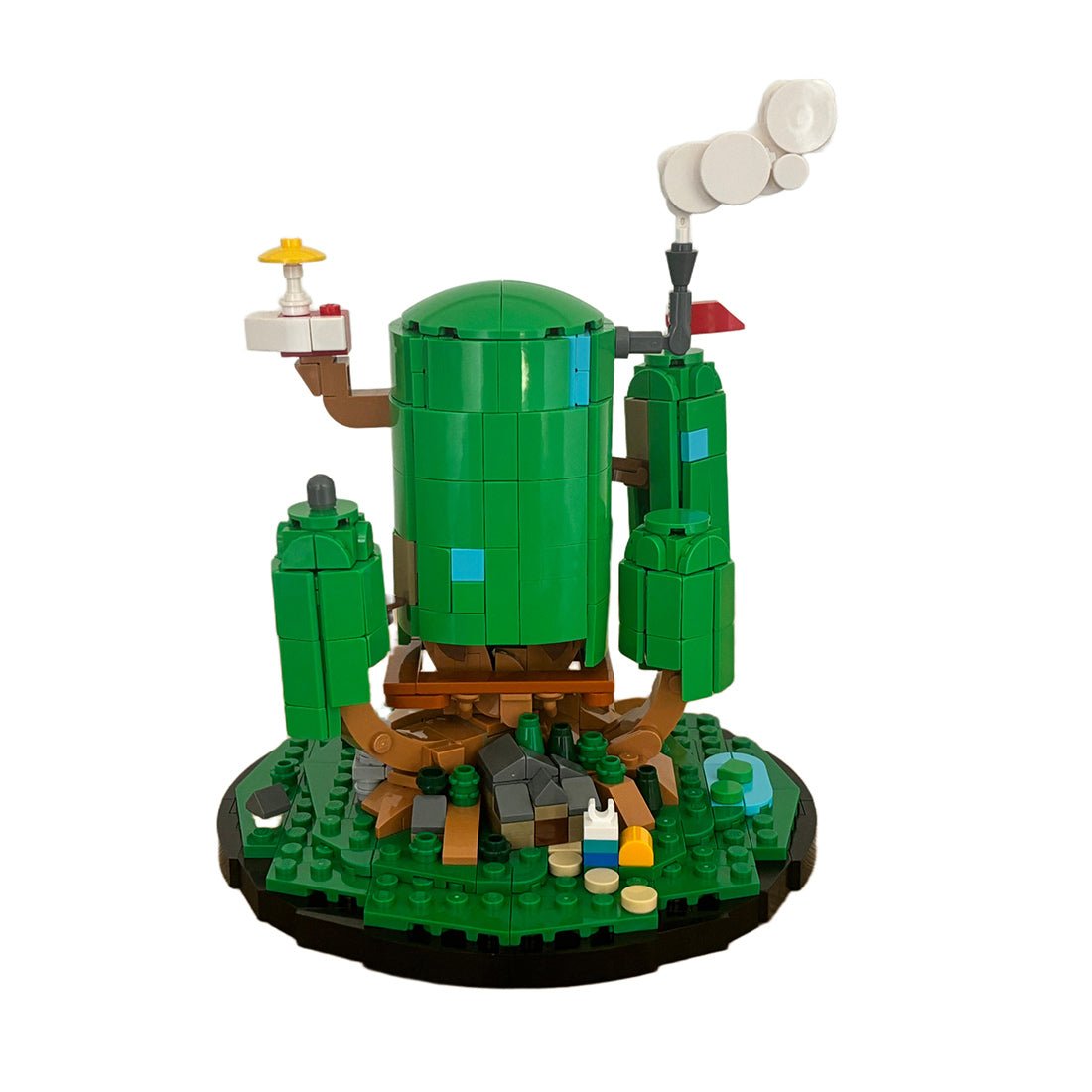 MOC - 213147 Adventure Time: The Treehouse | Micro World Series: 1 Klemmbausteine - LesDiy - Klemmbausteine