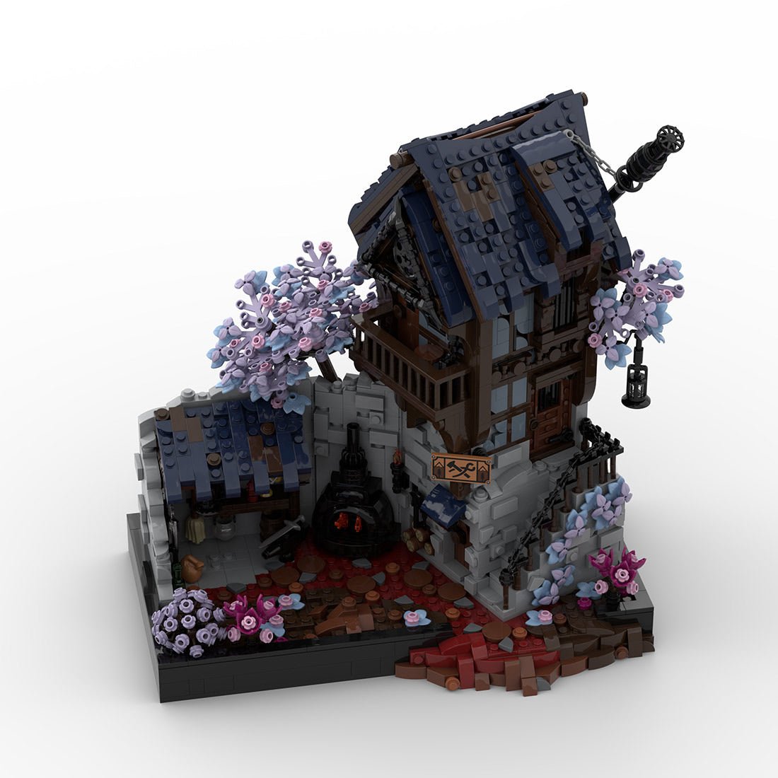 MOC - 213181 Blacksmith / Forge Klemmbausteine - LesDiy - Klemmbausteine