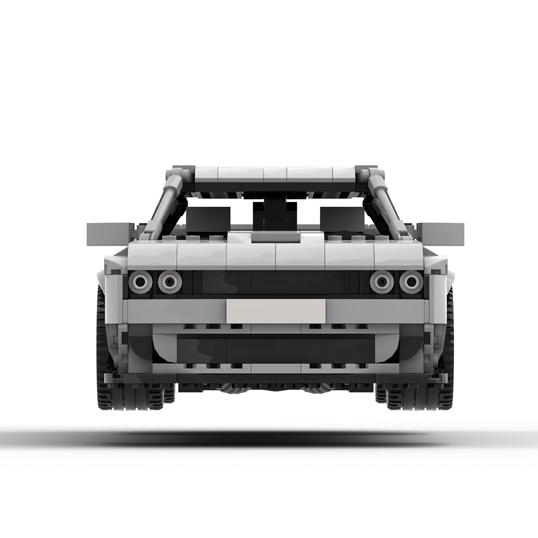 MOC - 213856 1/17 Scale Dodge Challenger Hellcat Klemmbausteine - LesDiy - Klemmbausteine