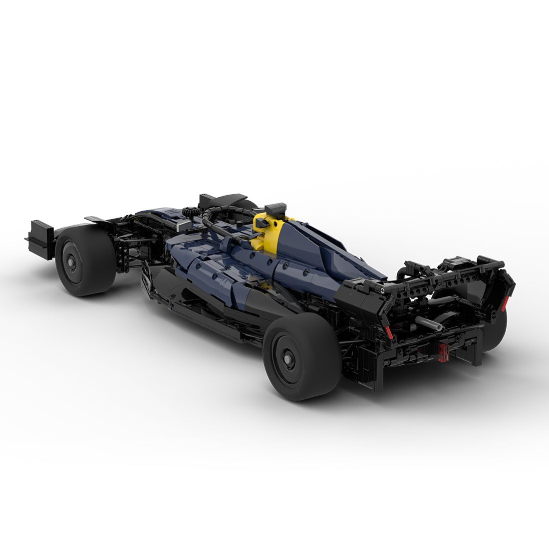 MOC - 215577 Red Bull Racing F1 RB21 1:8 Scale Klemmbausteine - LesDiy - Klemmbausteine