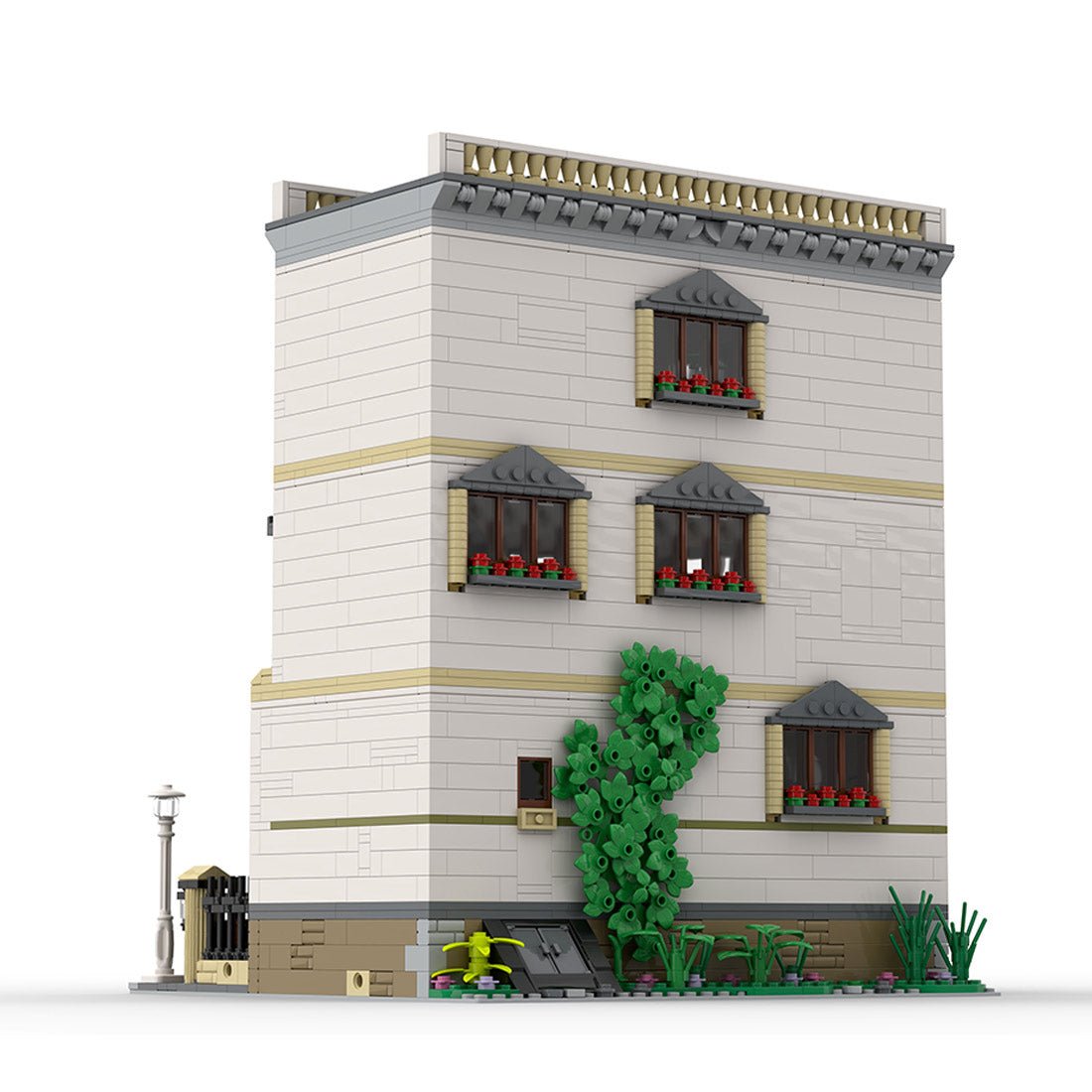 MOC - 216160 Classicistic Villa Klemmbausteine - LesDiy - Klemmbausteine