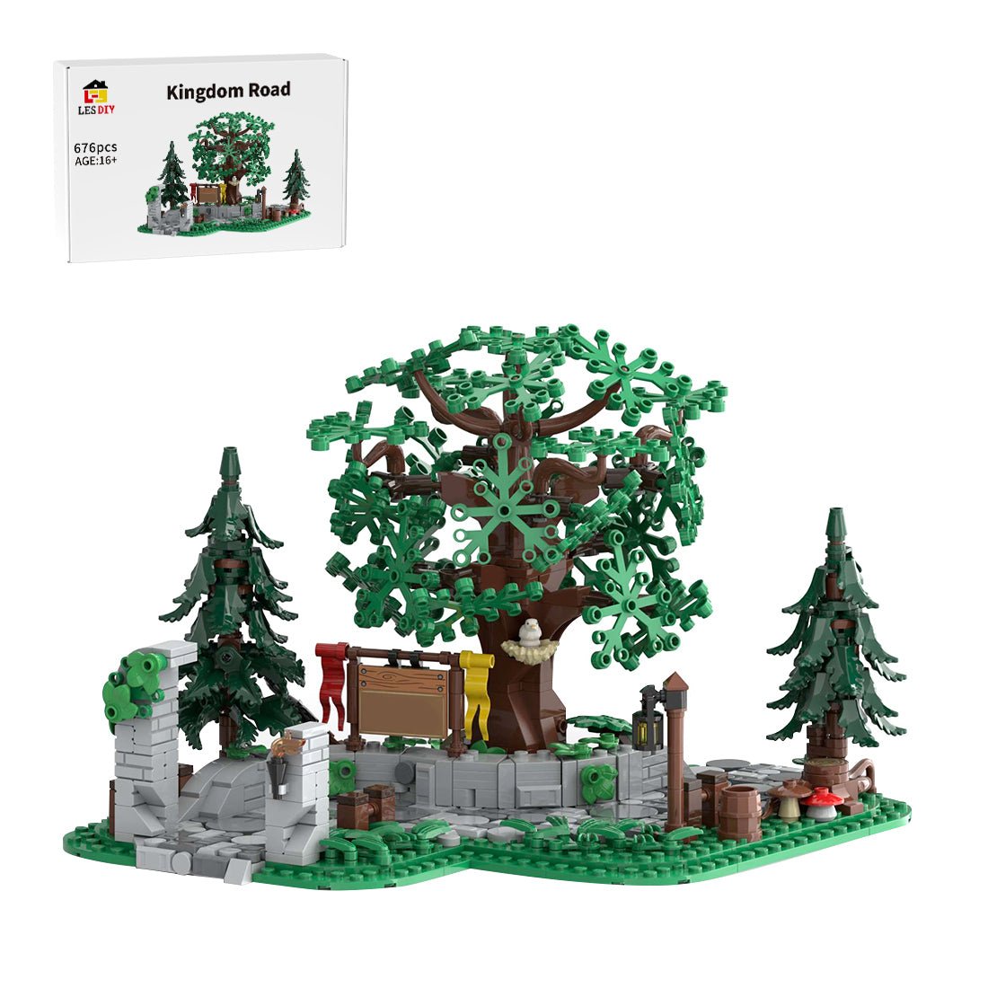 MOC - 217847 Kingdom Road Klemmbausteine - LesDiy - Klemmbausteine