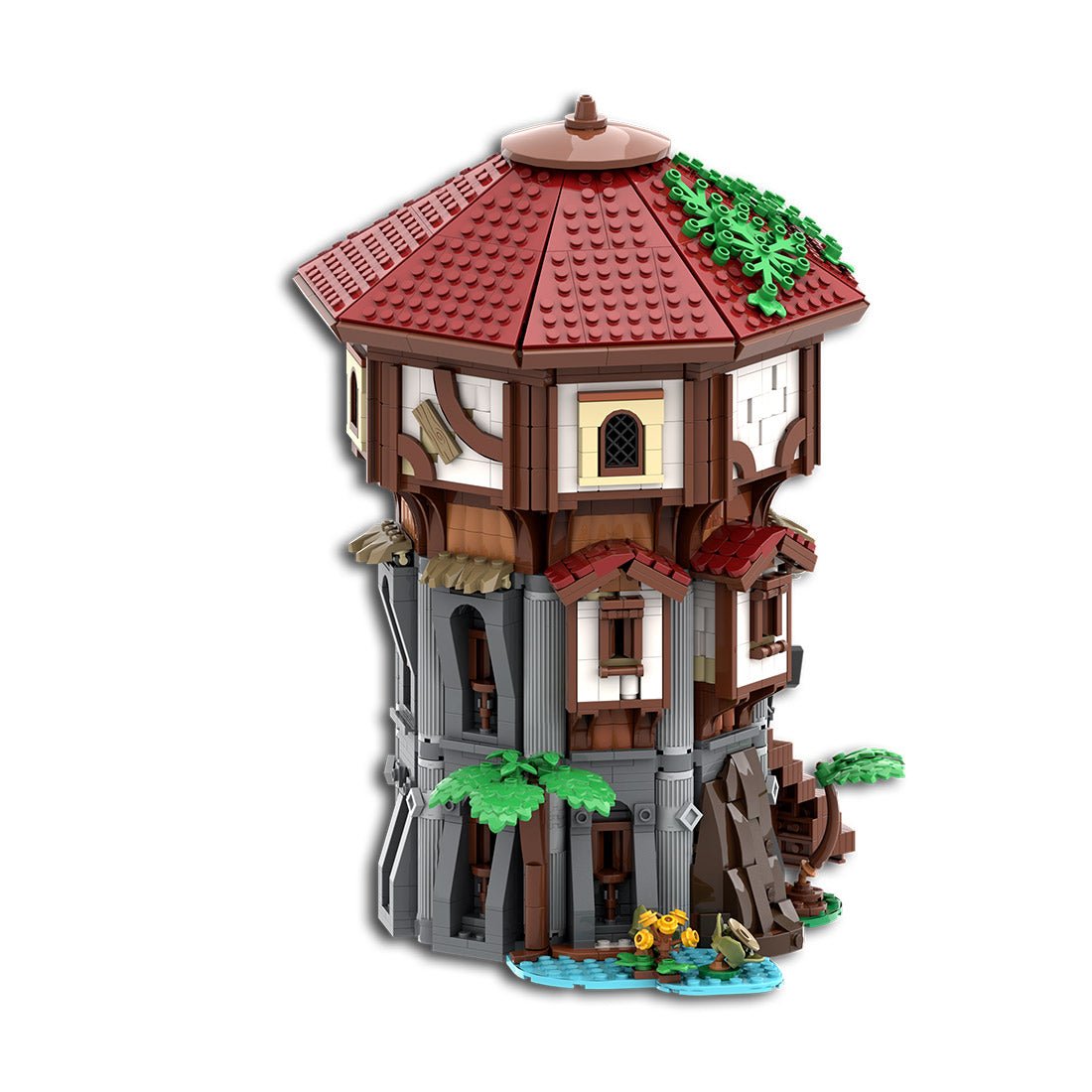 MOC - 219018 Prison Tower Klemmbausteine - LesDiy - Klemmbausteine