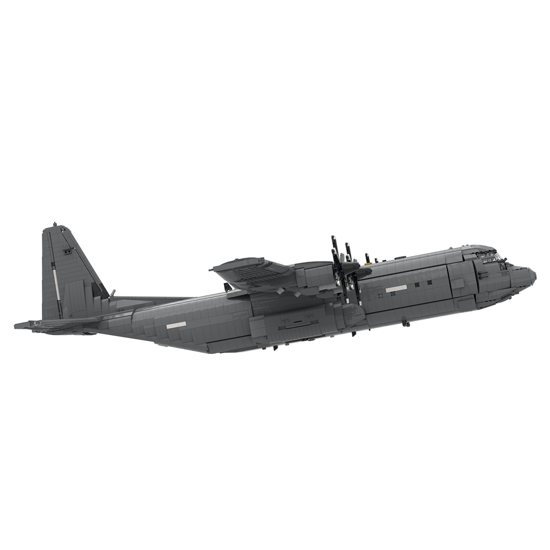 MOC - 220492 Lockheed C - 130J 30 Super Hercules Klemmbausteine - LesDiy - Klemmbausteine