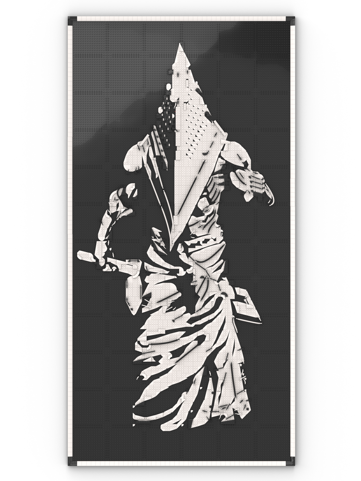 MOC - 238914 art relief of a male horror character Klemmbausteine - LesDiy - Klemmbausteine