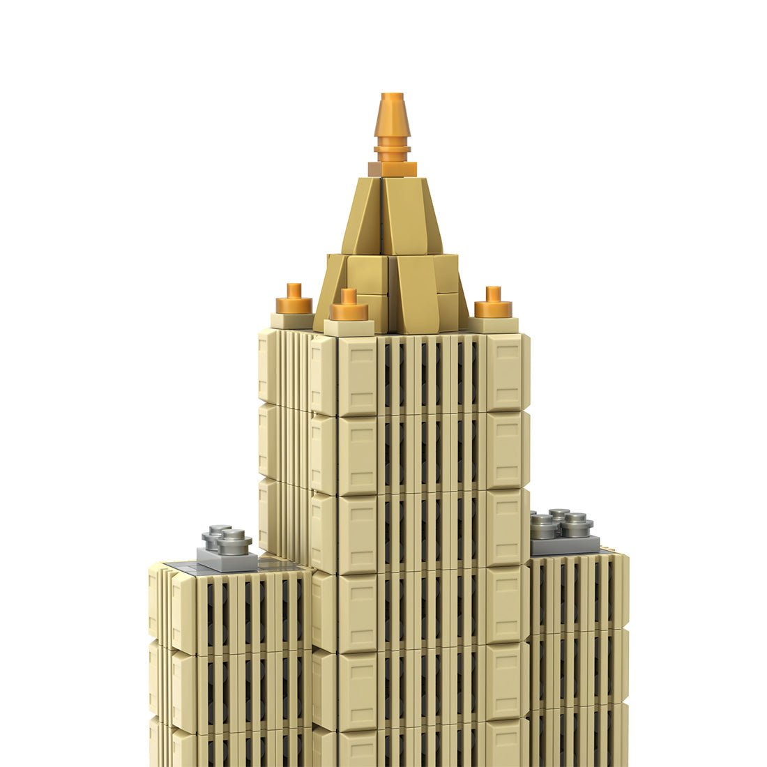 MOC - 239057 New York Life Building 1:800 Scale Klemmbausteine - LesDiy - Klemmbausteine