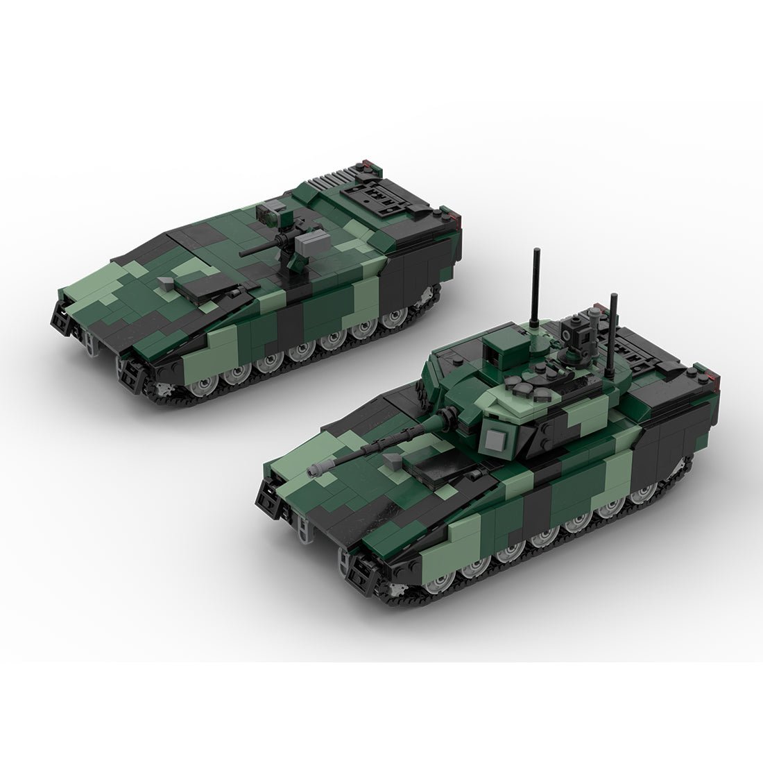 MOC - 240747 CV90 Mk IV | Stridsfordon 90 - 1:35 Klemmbausteine - LesDiy - Klemmbausteine