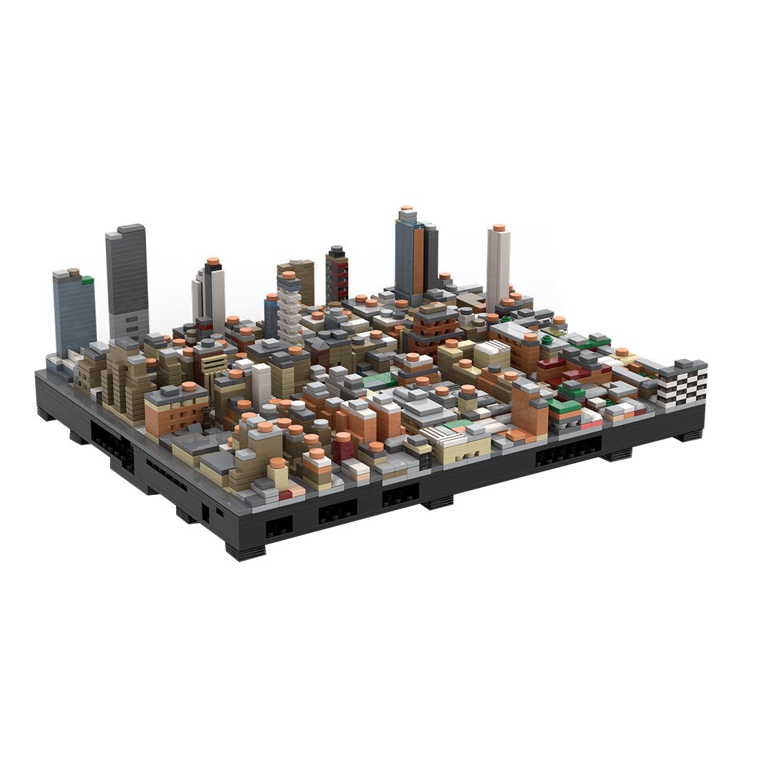MOC - 243095 NYC - Midtown Manhattan Chelsea M7 Klemmbausteine - LesDiy - Klemmbausteine