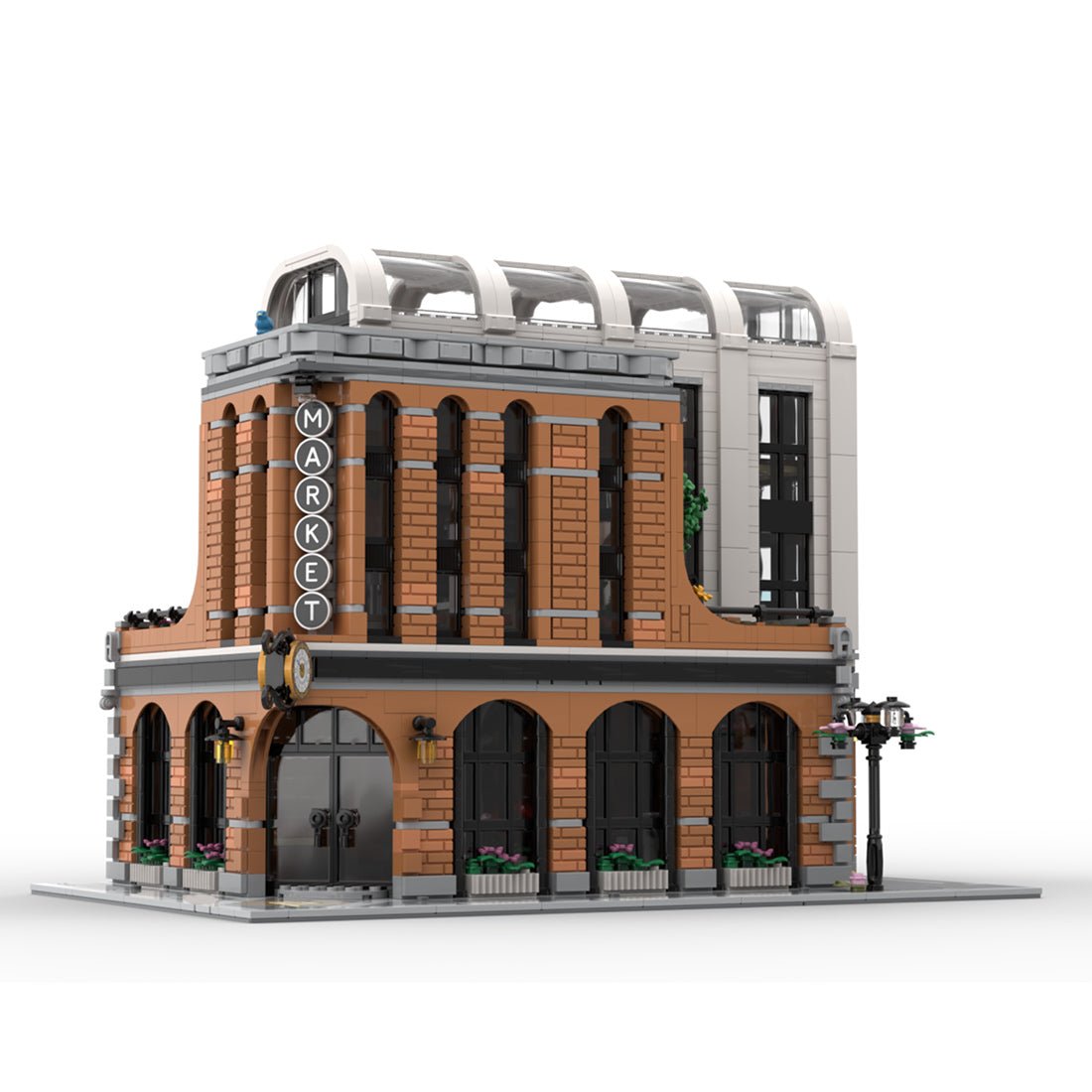 MOC - 243145 Brick Market Klemmbausteine - LesDiy - Klemmbausteine