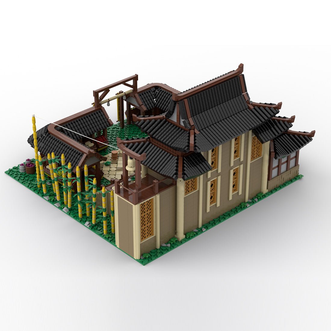MOC - 250775 Age of Empires - Market (East Asian)Klemmbausteine - LesDiy - Klemmbausteine