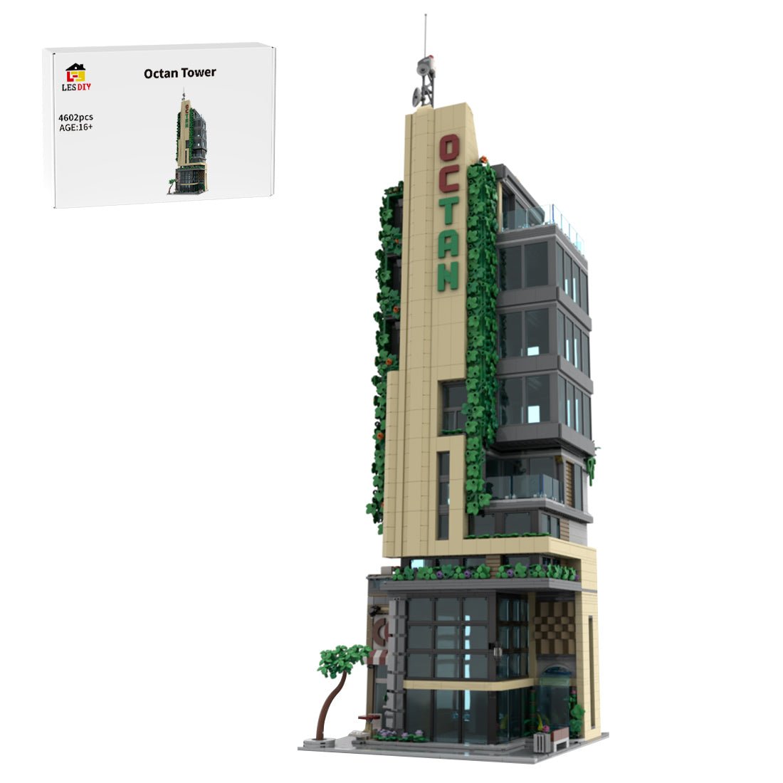 MOC - 254356 Octan Tower Klemmbausteine - LesDiy - Klemmbausteine