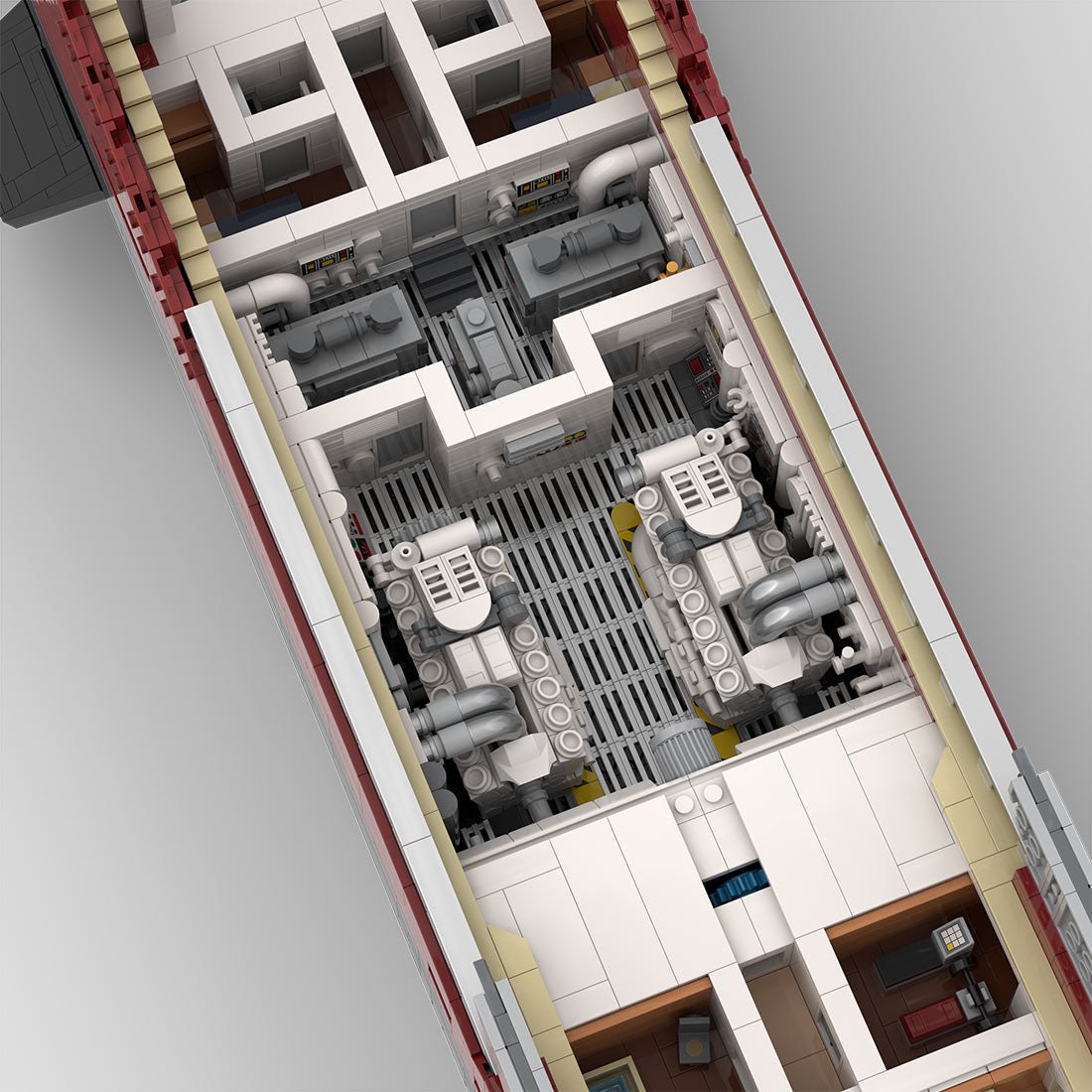 MOC - 254412 VELETTA Superyacht Klemmbausteine - LesDiy - Klemmbausteine