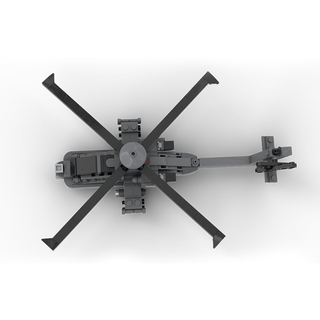 MOC - 254665 1:70 Scale Boeing | AH - 64 APACHE Klemmbausteine - LesDiy - Klemmbausteine