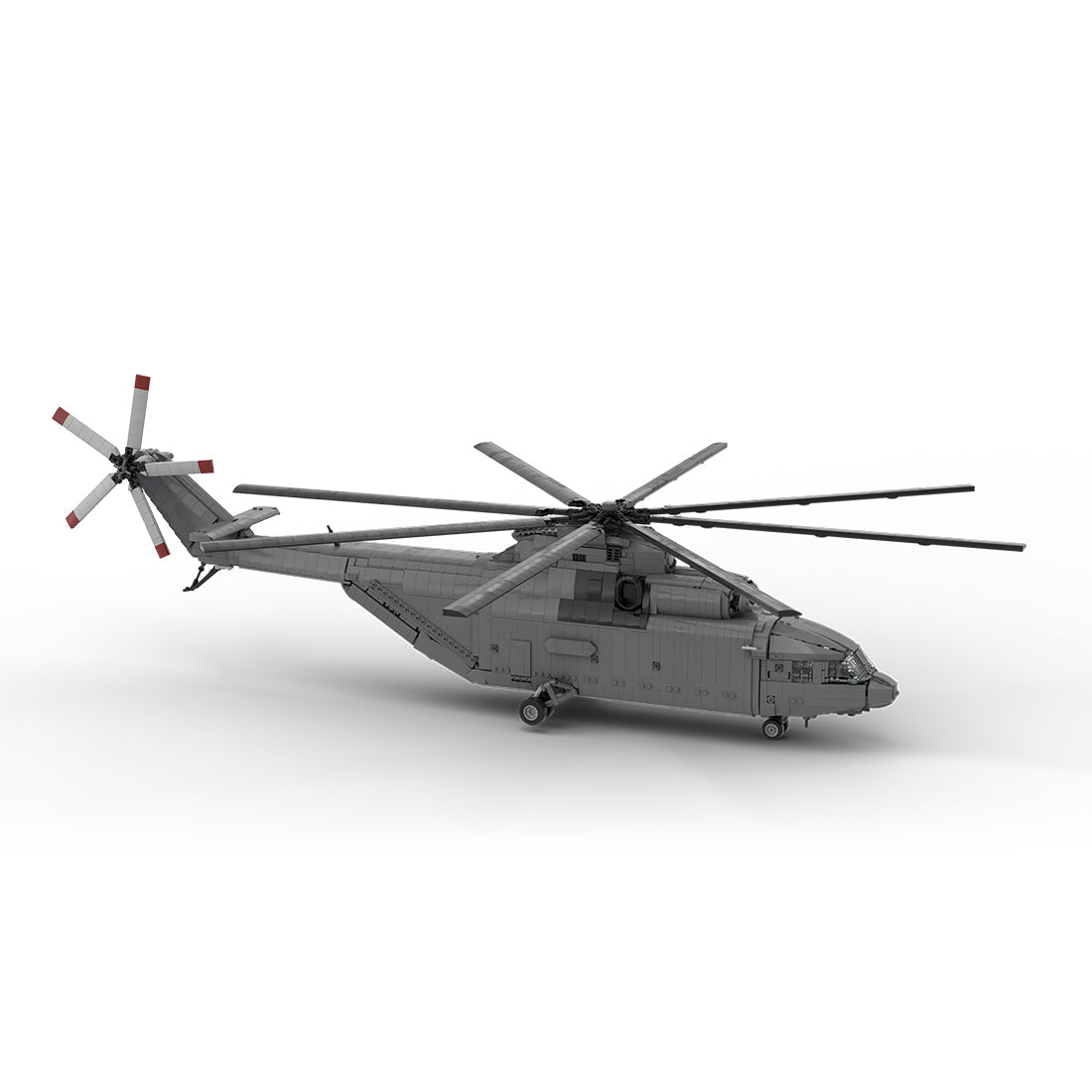 MOC - 259238 1/35 Scale Mil MI - 26 Cargo Helicopter Klemmbausteine - LesDiy - Klemmbausteine