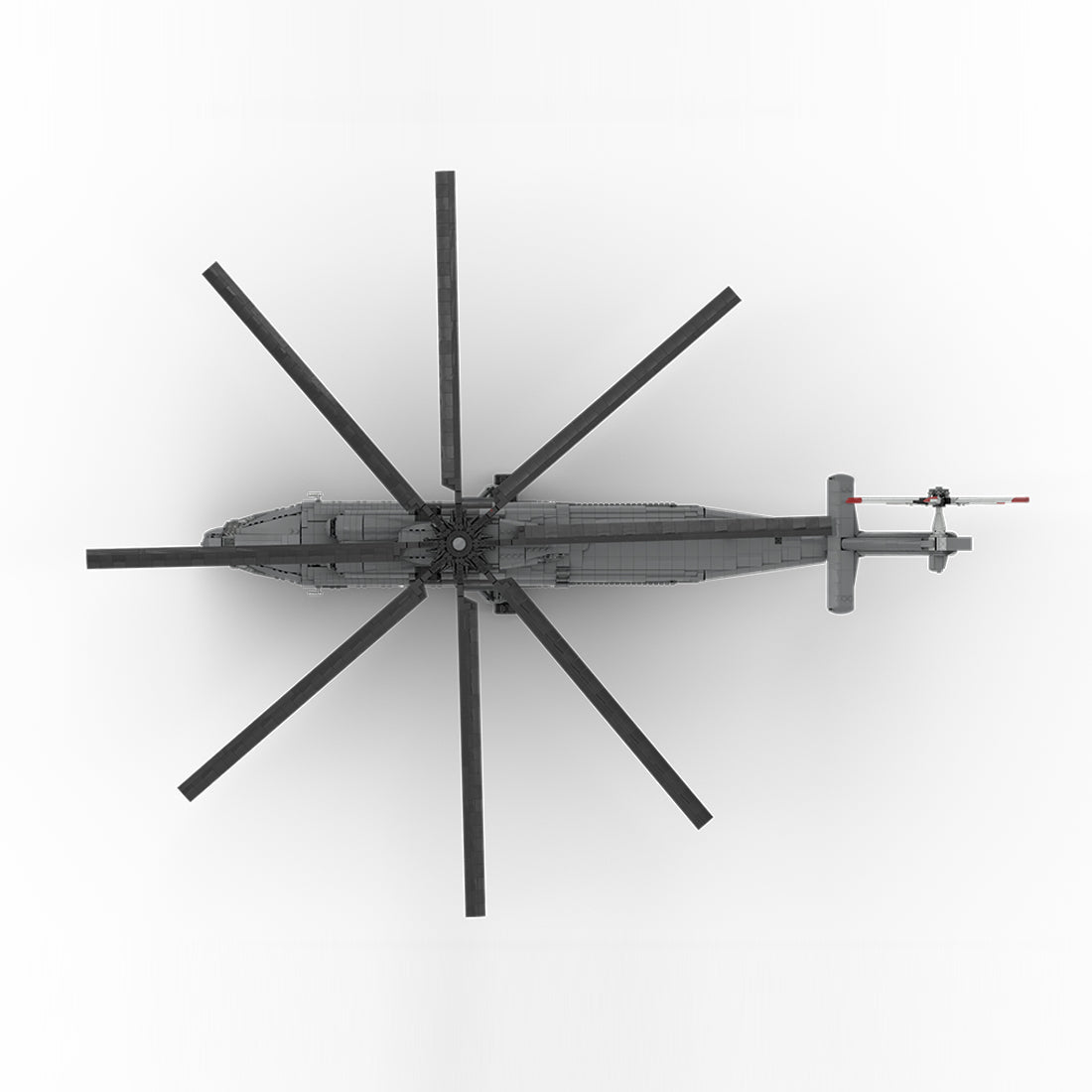 MOC - 259238 1/35 Scale Mil MI - 26 Cargo Helicopter Klemmbausteine - LesDiy - Klemmbausteine