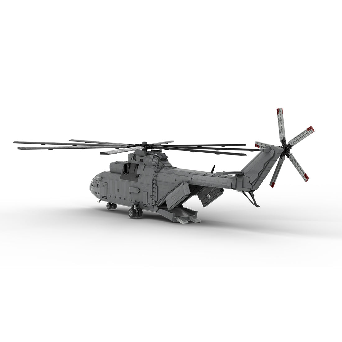 MOC - 259238 1/35 Scale Mil MI - 26 Cargo Helicopter Klemmbausteine - LesDiy - Klemmbausteine