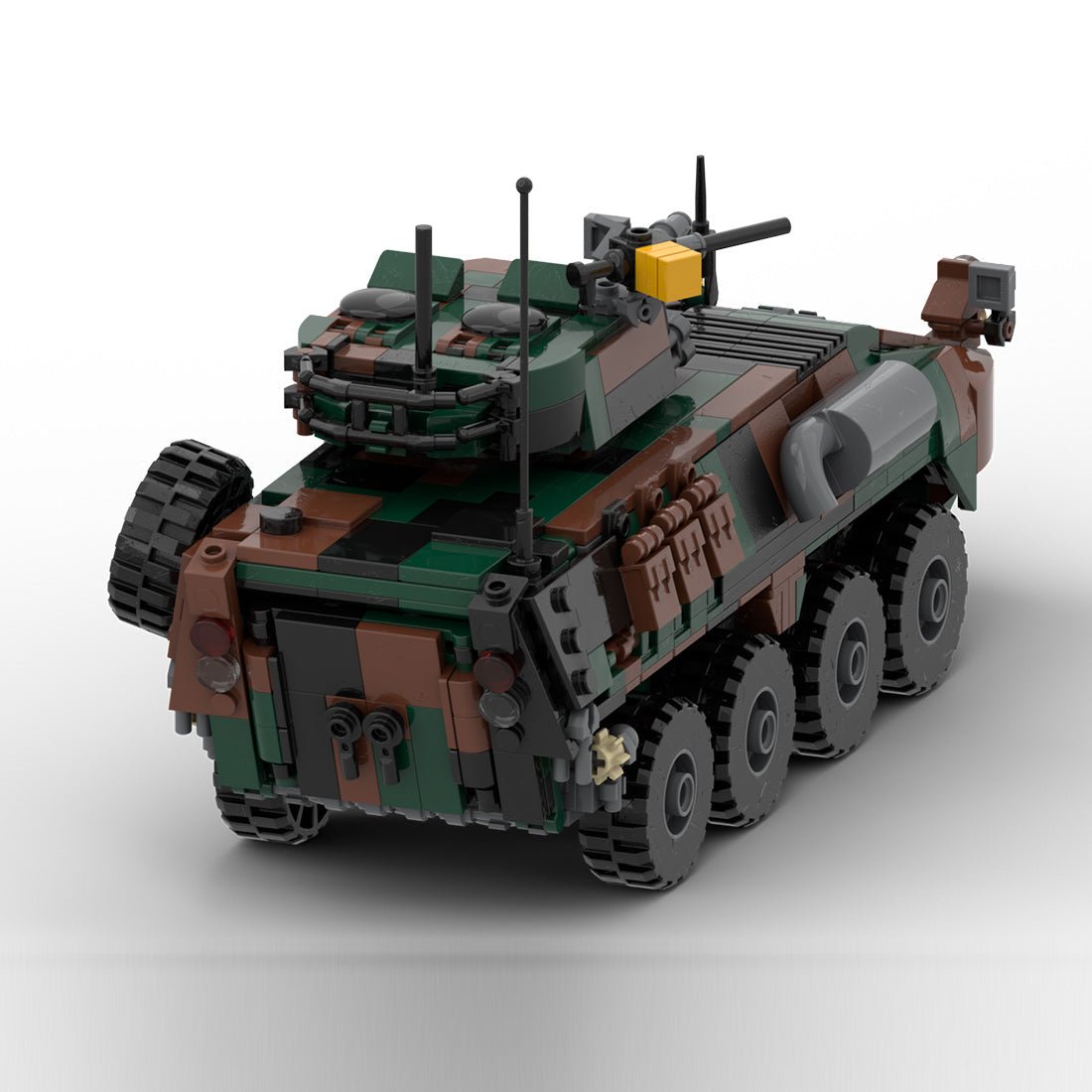 MOC - 259238 1:35 Scale (v2) Light Armoured Vehicle LAV - 25 Klemmbausteine - LesDiy - Klemmbausteine