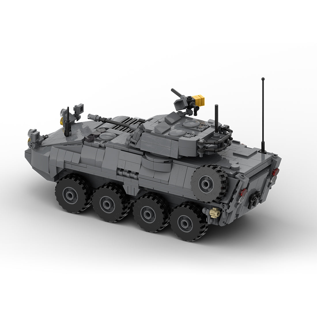 MOC - 259238 1:35 Scale (v2) Light Armoured Vehicle LAV - 25 Klemmbausteine - LesDiy - Klemmbausteine
