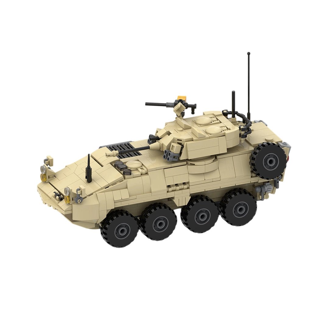 MOC - 259238 1:35 Scale (v2) Light Armoured Vehicle LAV - 25 Klemmbausteine - LesDiy - Klemmbausteine