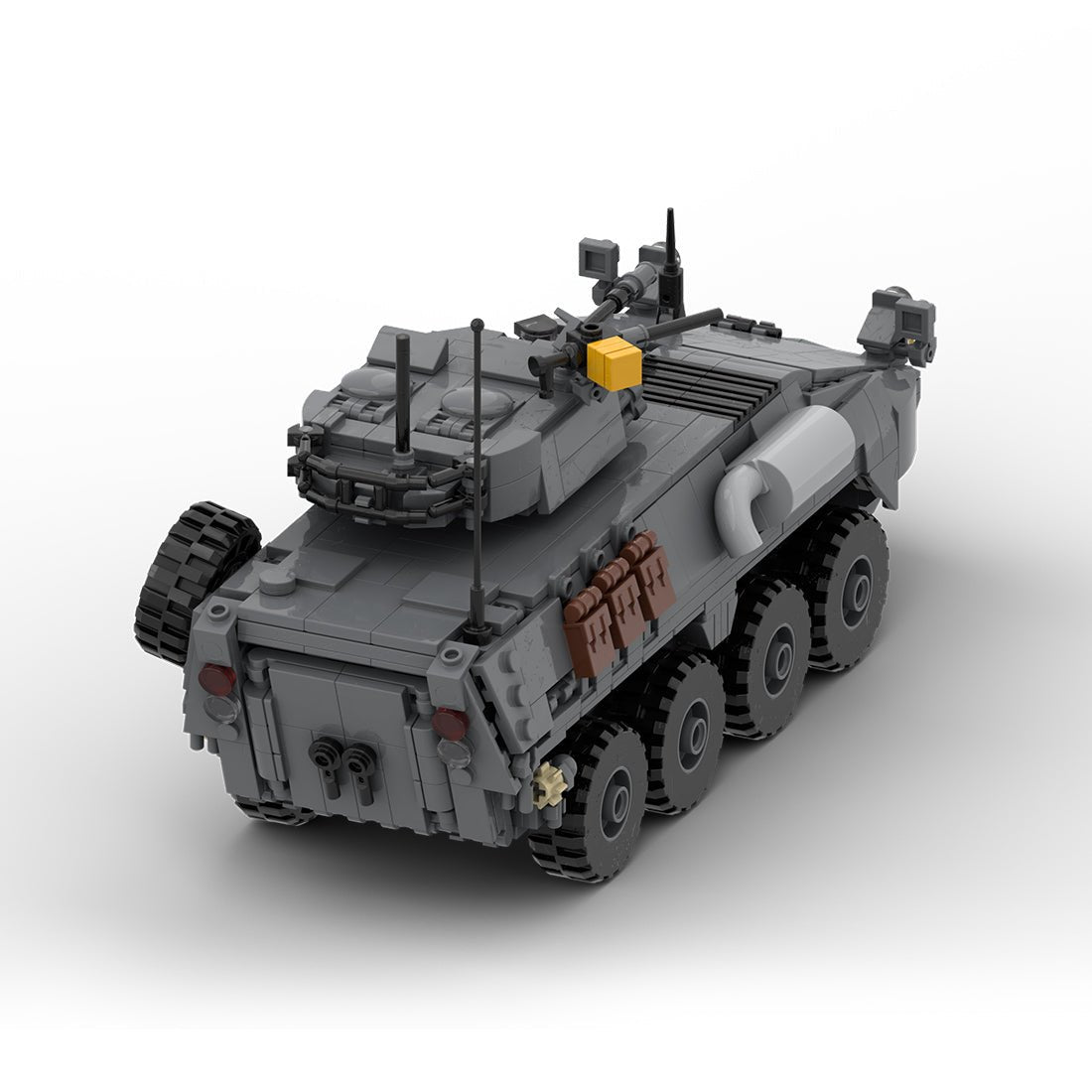 MOC - 259238 1:35 Scale (v2) Light Armoured Vehicle LAV - 25 Klemmbausteine - LesDiy - Klemmbausteine