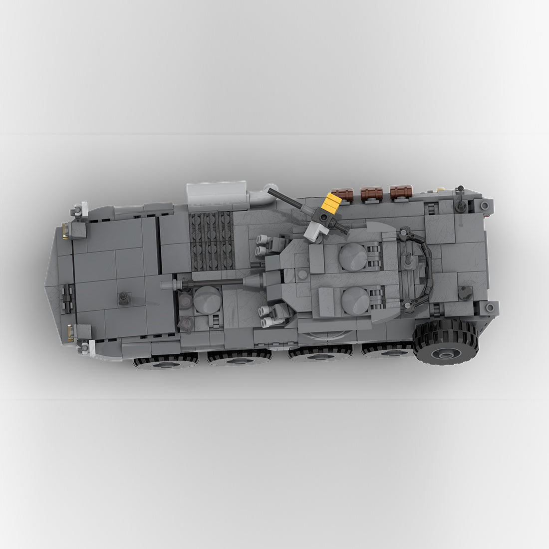 MOC - 259238 1:35 Scale (v2) Light Armoured Vehicle LAV - 25 Klemmbausteine - LesDiy - Klemmbausteine