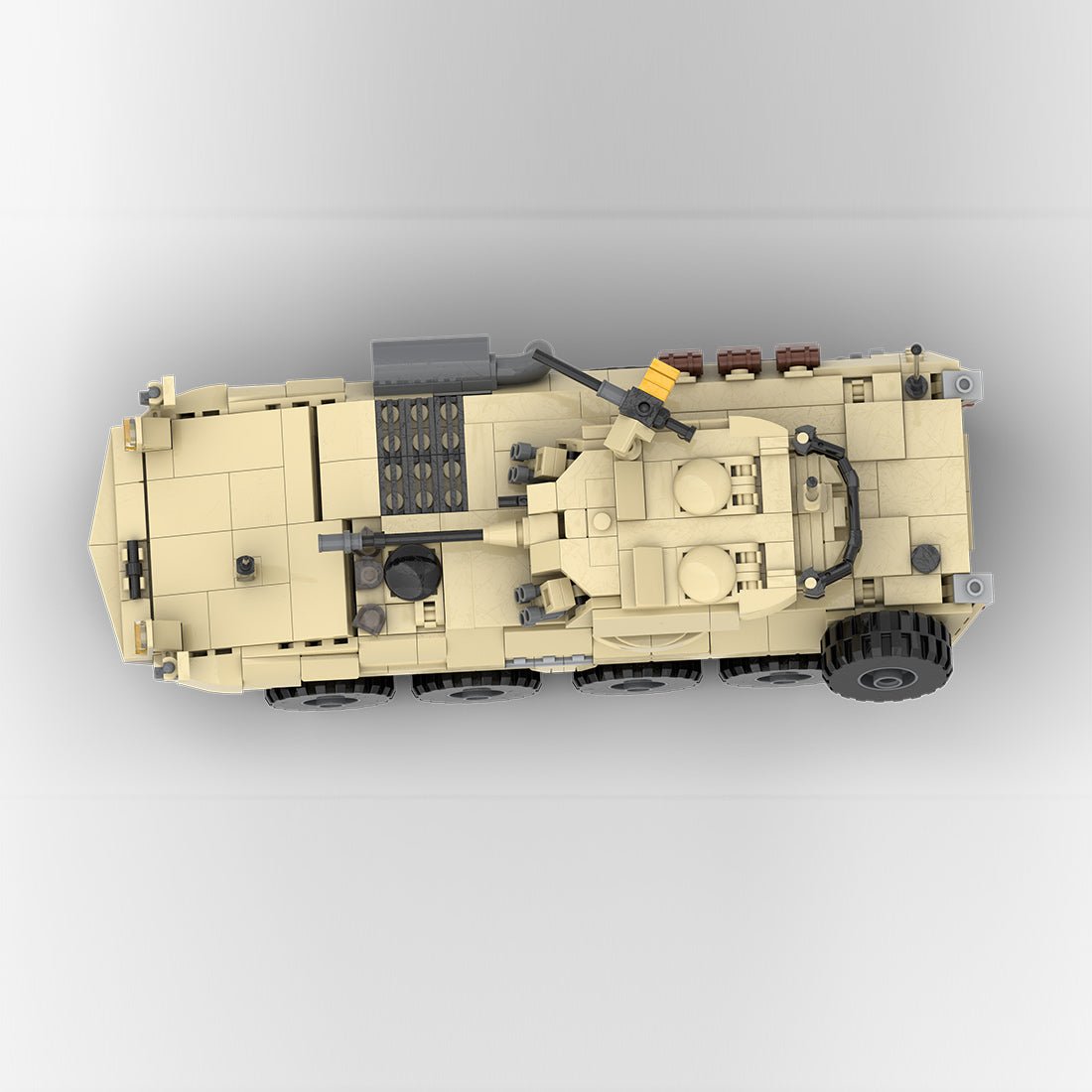 MOC - 259238 1:35 Scale (v2) Light Armoured Vehicle LAV - 25 Klemmbausteine - LesDiy - Klemmbausteine