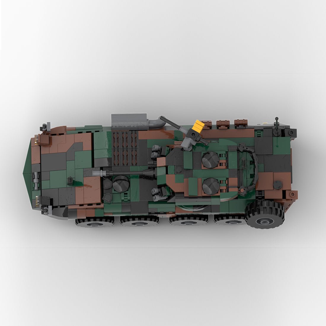 MOC - 259238 1:35 Scale (v2) Light Armoured Vehicle LAV - 25 Klemmbausteine - LesDiy - Klemmbausteine