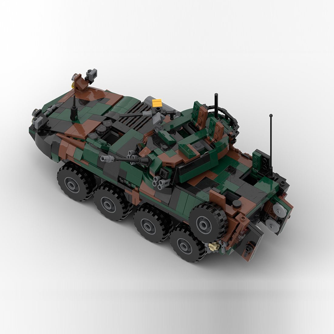 MOC - 259238 1:35 Scale (v2) Light Armoured Vehicle LAV - 25 Klemmbausteine - LesDiy - Klemmbausteine