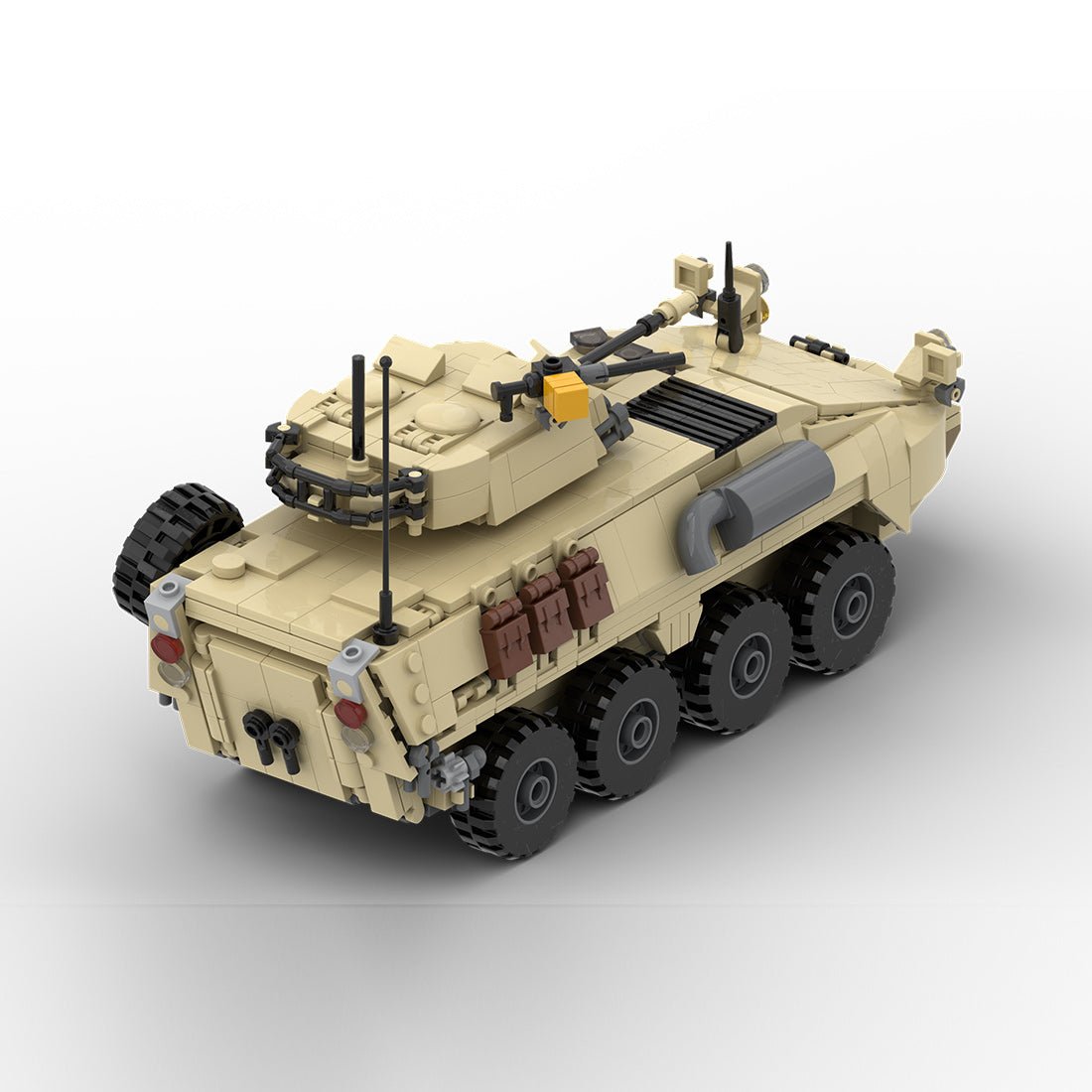 MOC - 259238 1:35 Scale (v2) Light Armoured Vehicle LAV - 25 Klemmbausteine - LesDiy - Klemmbausteine