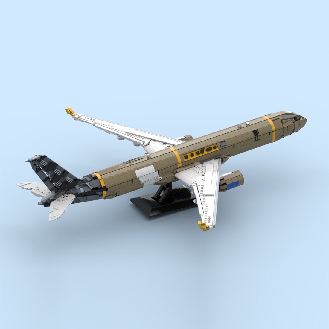 MOC-274422 Airbus A350 F Launch livery Klemmbausteine-LesDiy-Klemmbausteine