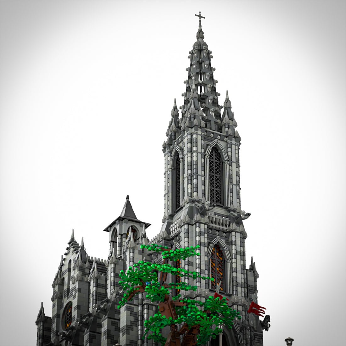 MOC - 29962 Modulare Kathedrale (August 2021 Überarbeitungsversion) - LesDiy - Klemmbausteine