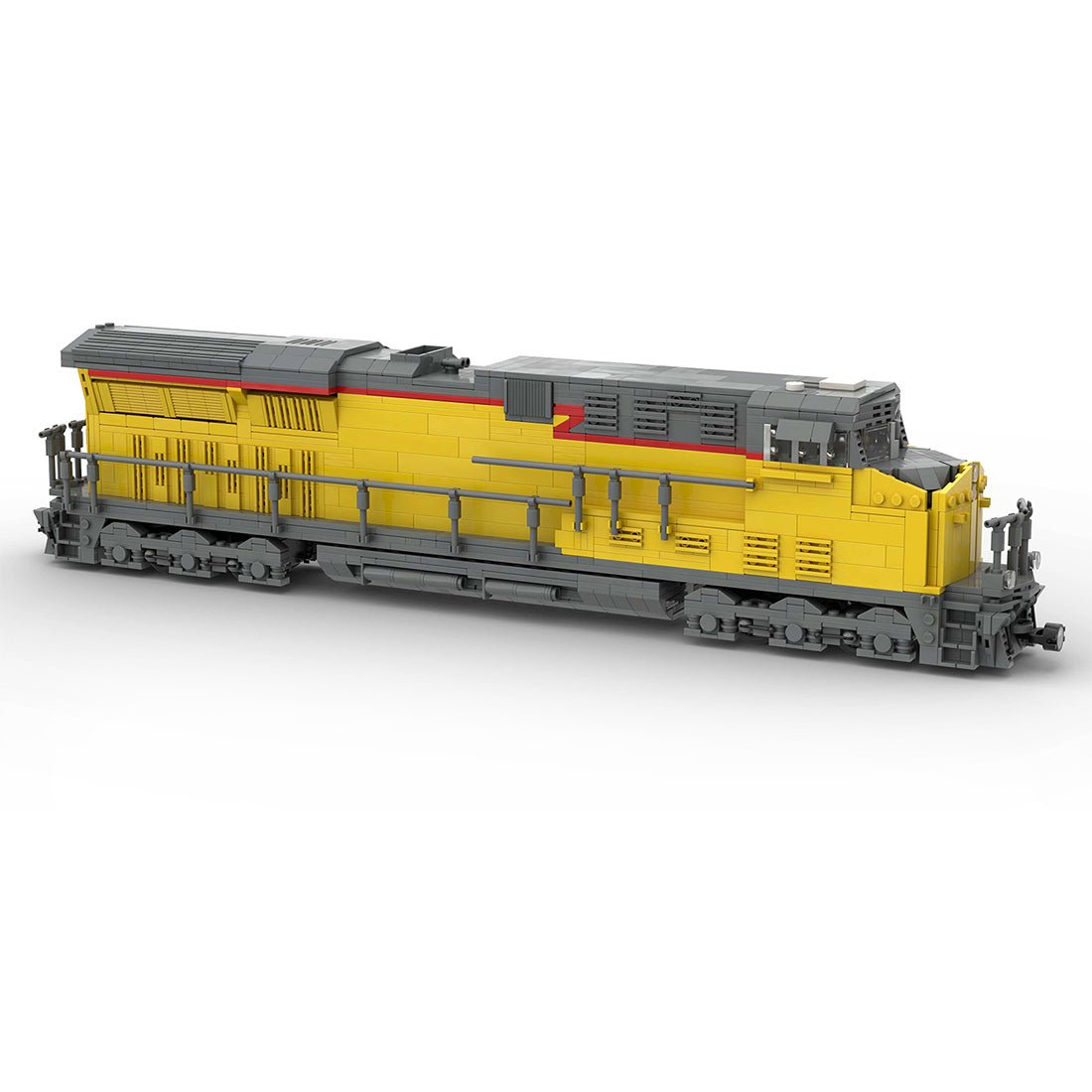 MOC - 36031 Union Pacific ES44AC Klemmbausteine - LesDiy - Klemmbausteine