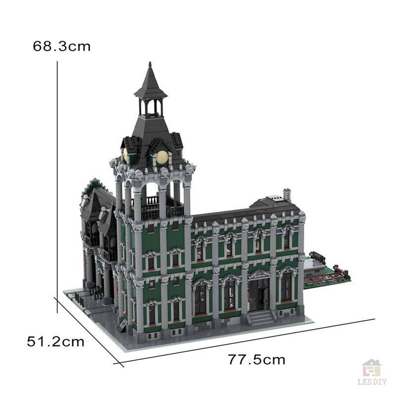 MOC - 37719 Modular Bahnhof - LesDiy - Klemmbausteine