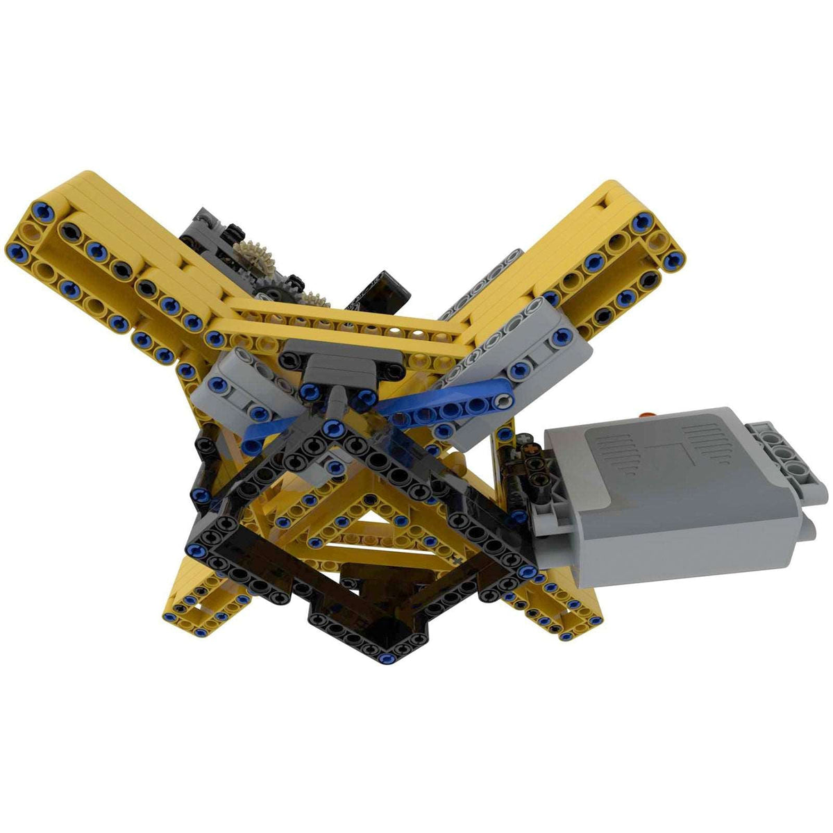 MOC - 41121 Archimedes Trammel – Maschinell nichts tun, motorisiert Klemmbausteine - LesDiy - Klemmbausteine