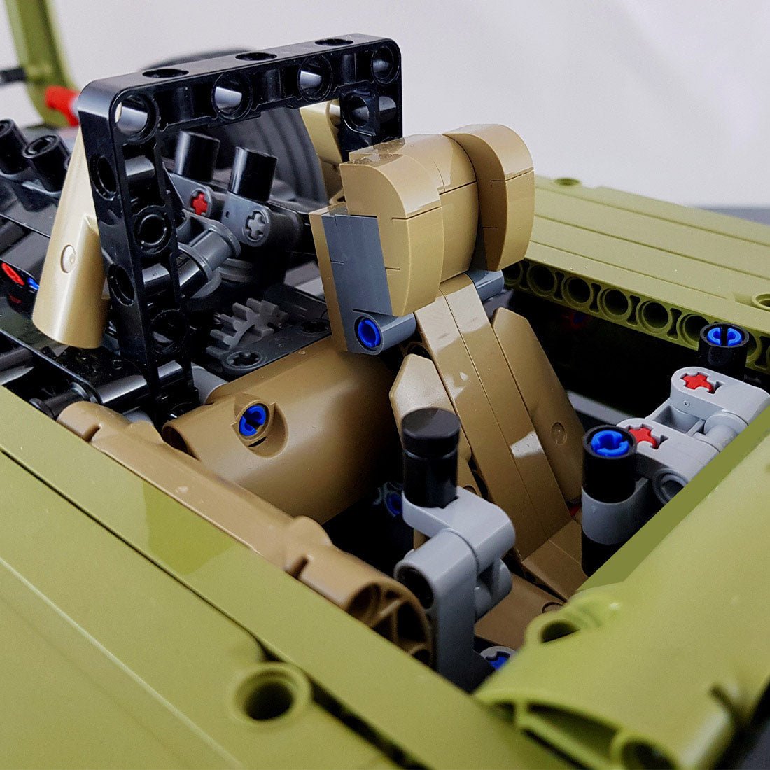 MOC - 42338 42110 - LMP Racer Klemmbausteine - LesDiy - Klemmbausteine