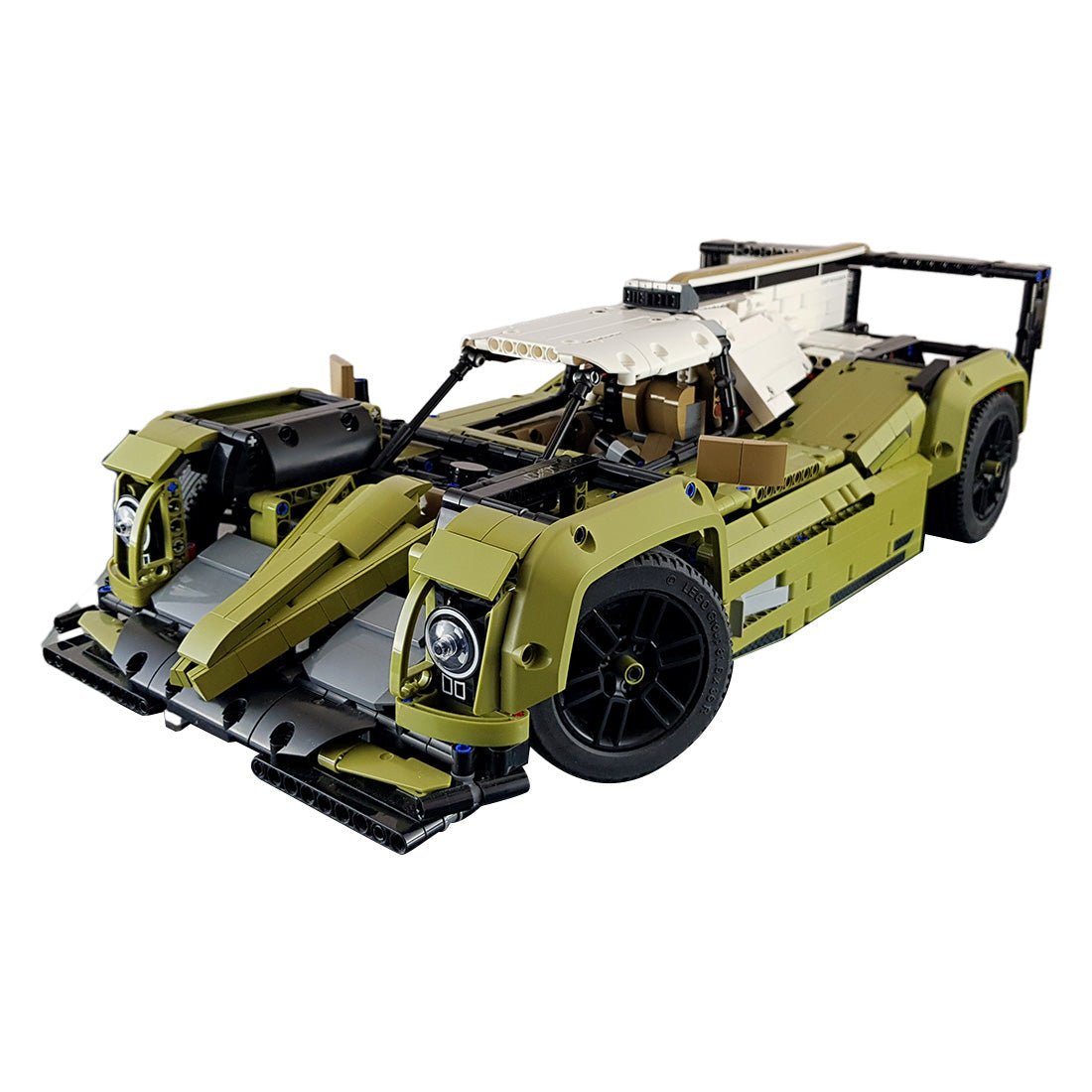 MOC - 42338 42110 - LMP Racer Klemmbausteine - LesDiy - Klemmbausteine
