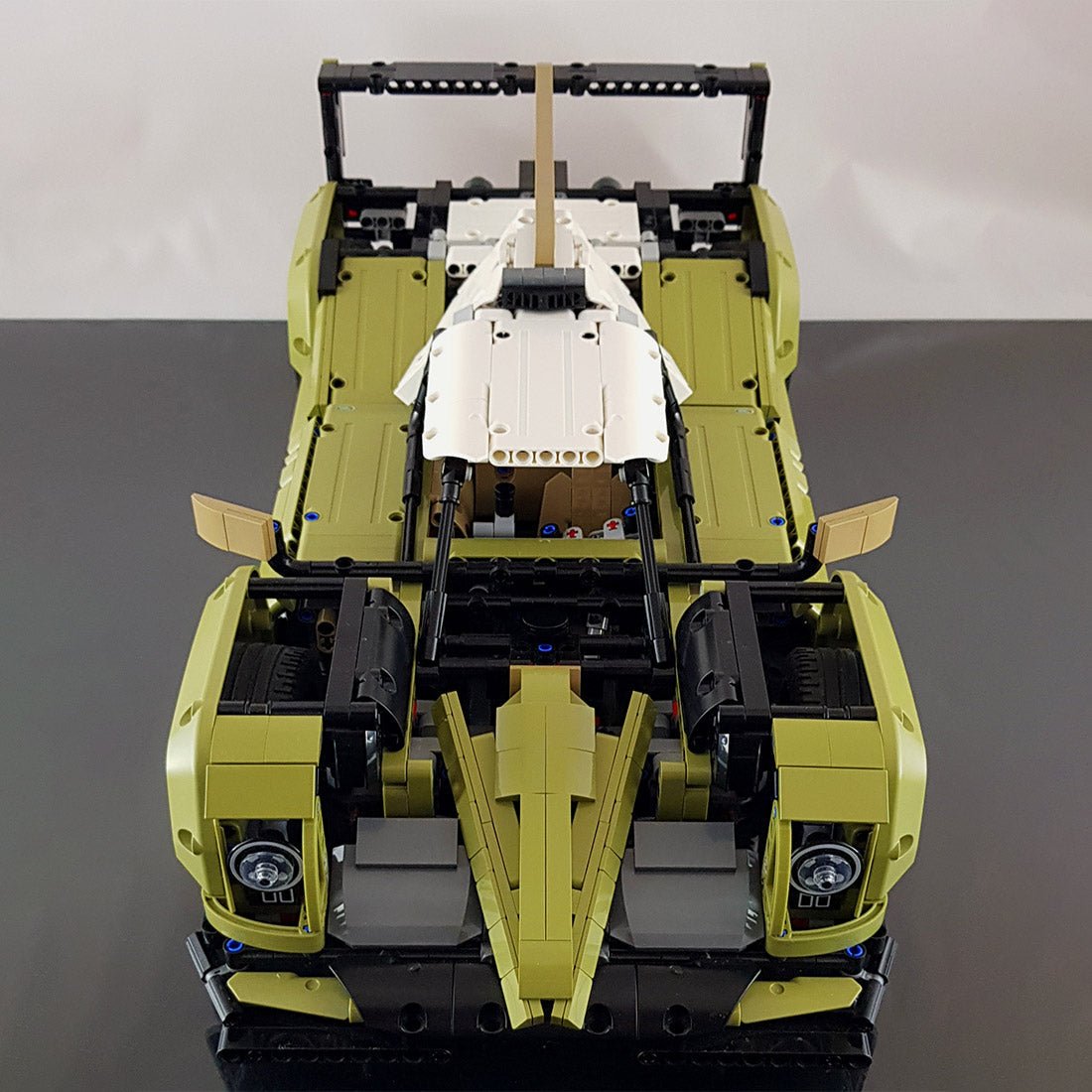 MOC - 42338 42110 - LMP Racer Klemmbausteine - LesDiy - Klemmbausteine