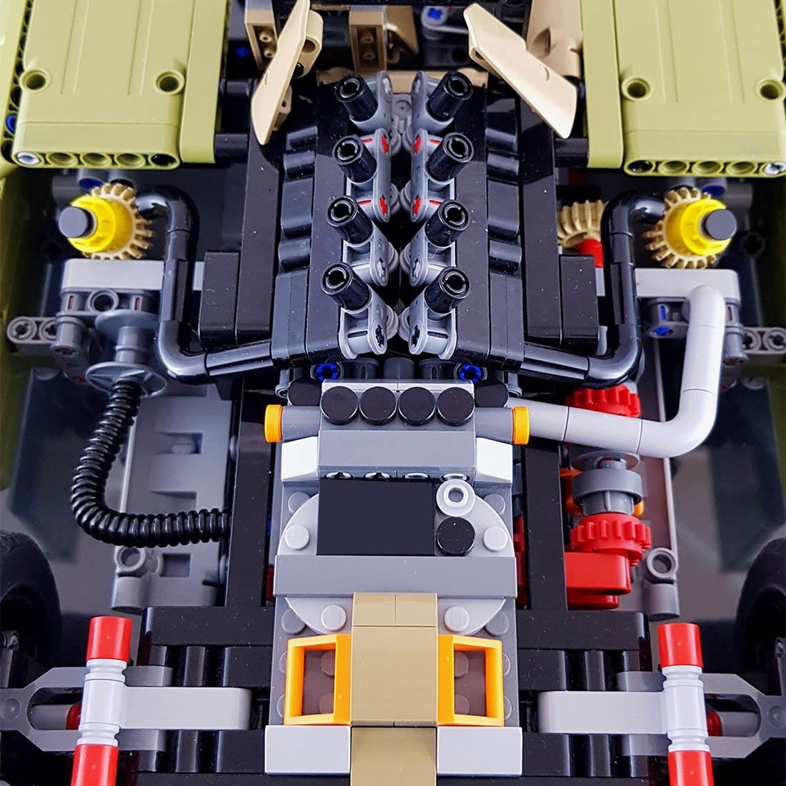 MOC - 42338 42110 - LMP Racer Klemmbausteine - LesDiy - Klemmbausteine