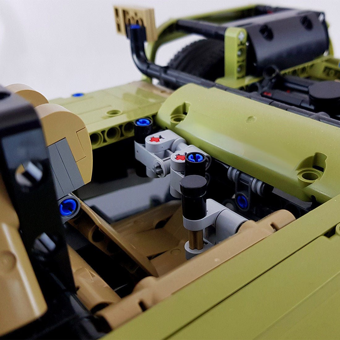 MOC - 42338 42110 - LMP Racer Klemmbausteine - LesDiy - Klemmbausteine