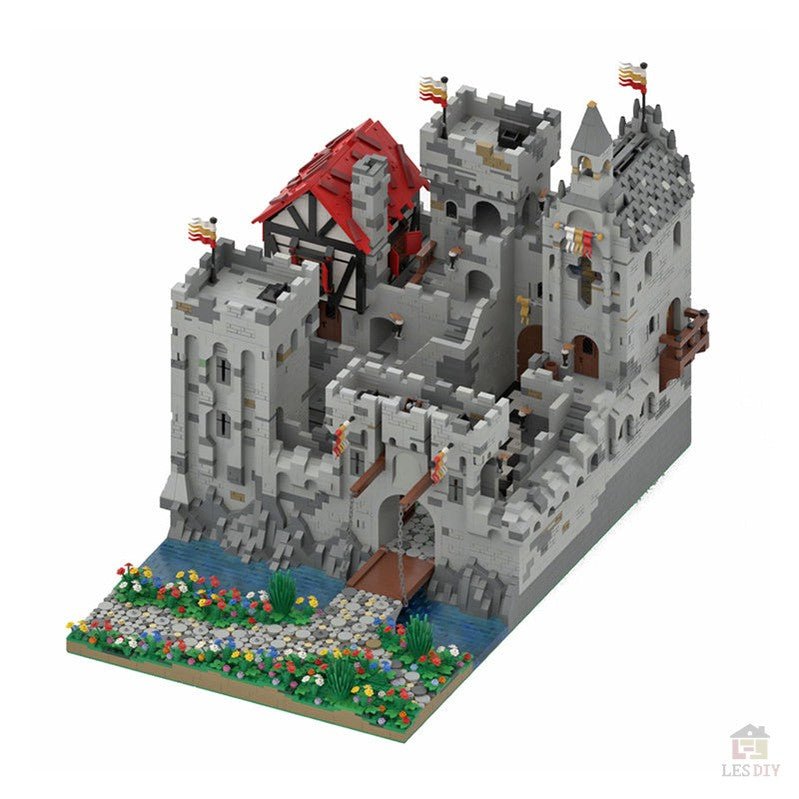 MOC - 45559 Highstone - Festung Klemmbausteine - LesDiy - Klemmbausteine