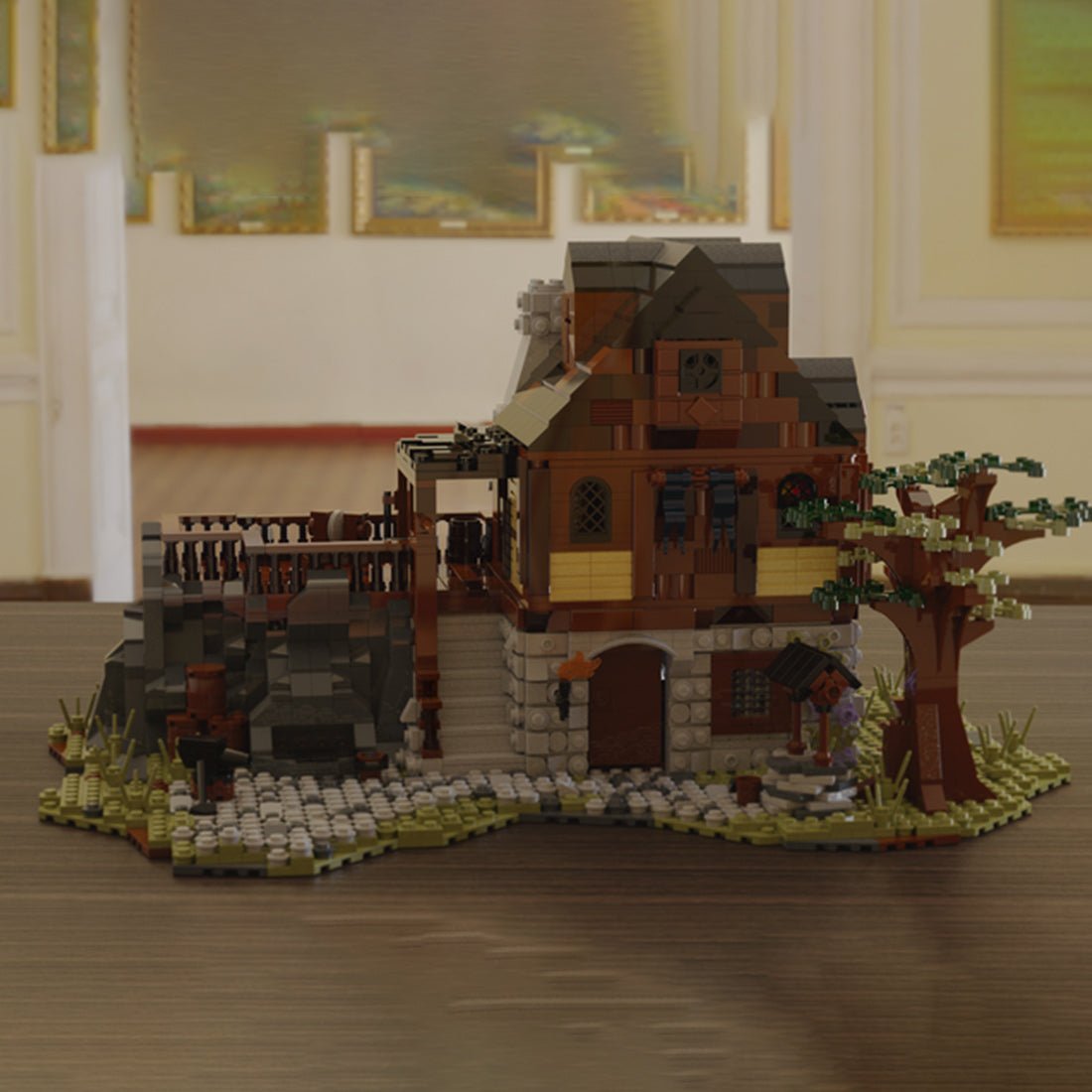 MOC - 49666 MOC Medieval Smithy Klemmbausteine - LesDiy - Klemmbausteine