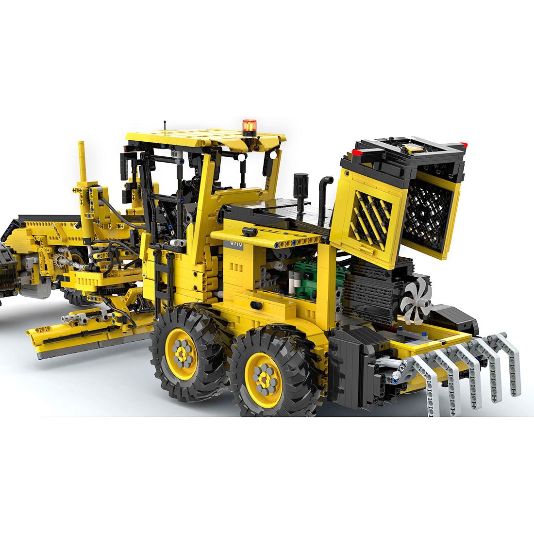 MOC - 54777 Volvo G970 Motor Grader - LesDiy - Klemmbausteine