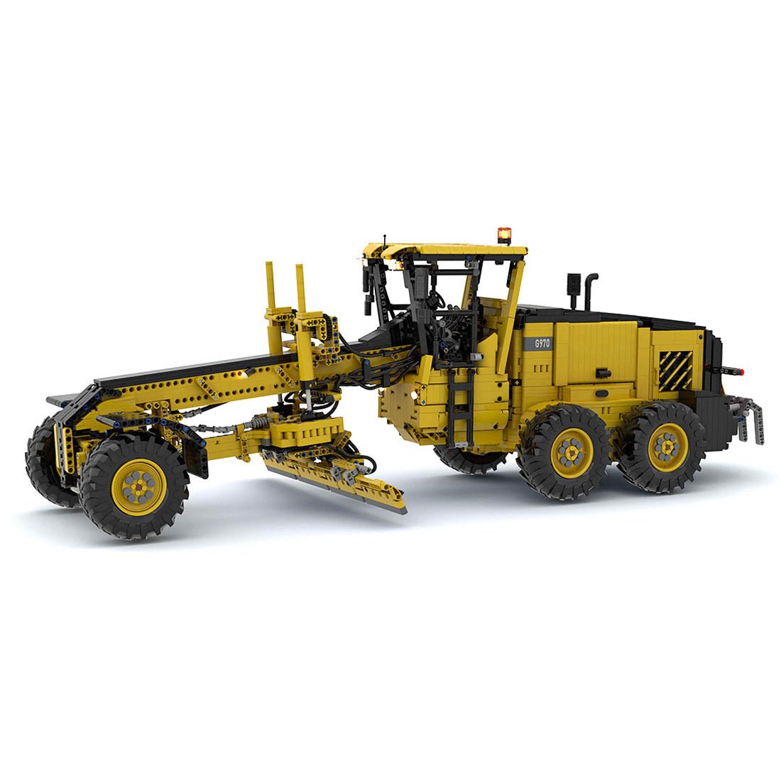 MOC - 54777 Volvo G970 Motor Grader - LesDiy - Klemmbausteine