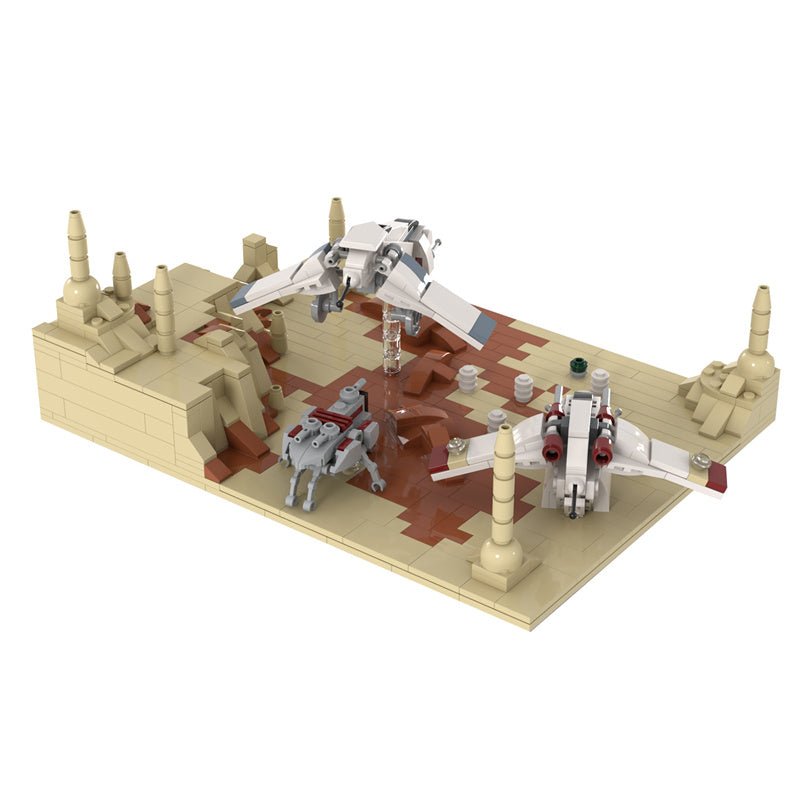 MOC - 54880 Schlacht von Geonosis - LesDiy - Klemmbausteine