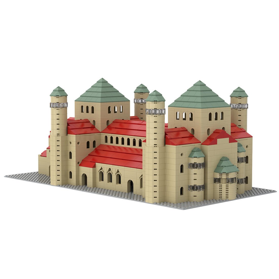 MOC - 63638 St. Michael's Church Klemmbausteine - LesDiy - Klemmbausteine