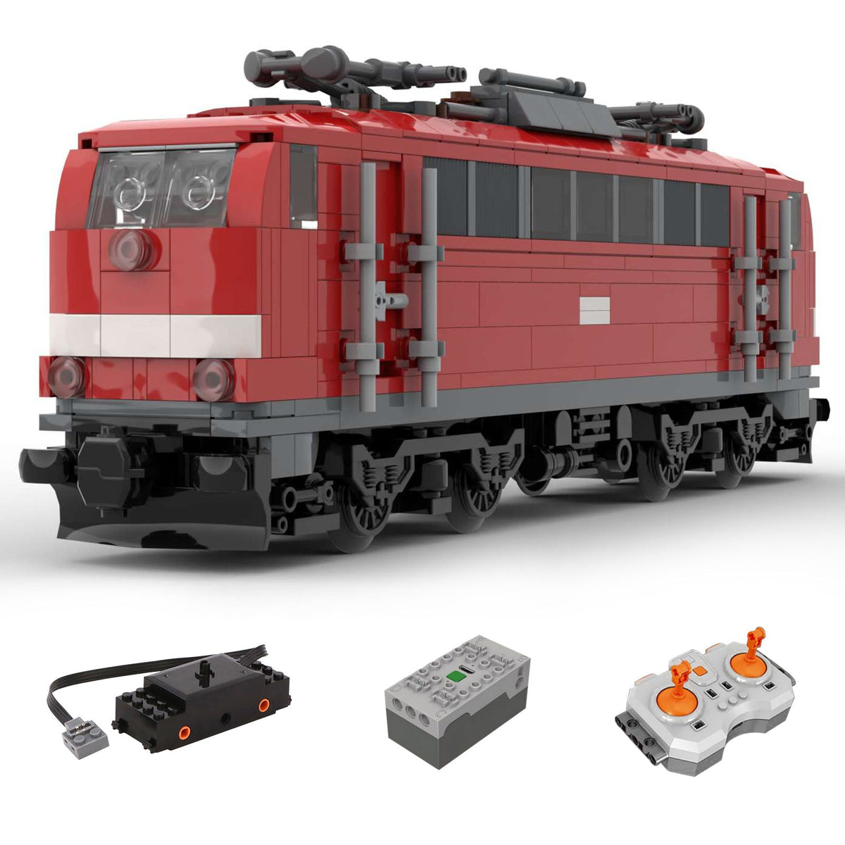 MOC - 66424 DB BR 111 - LesDiy - Klemmbausteine