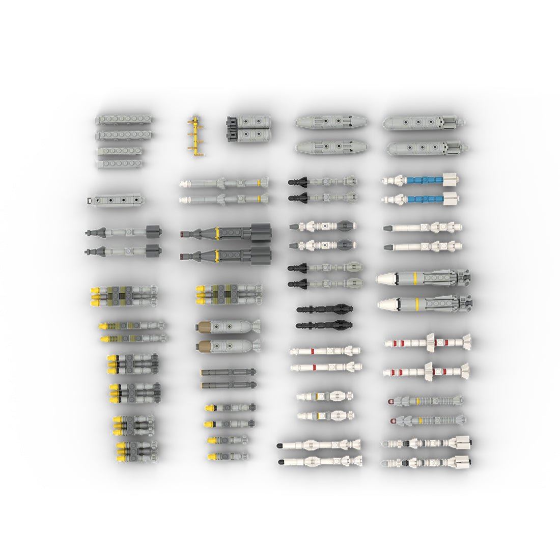 MOC - 67479 Aircraft WEAPON PACK | 1:35 Scale Klemmbausteine - LesDiy - Klemmbausteine
