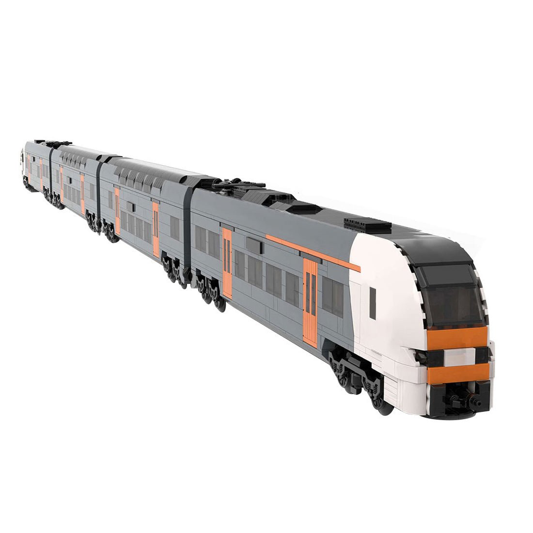 MOC - 74130 RRX - Rhein - Ruhr - Express Klemmbausteine - LesDiy - Klemmbausteine