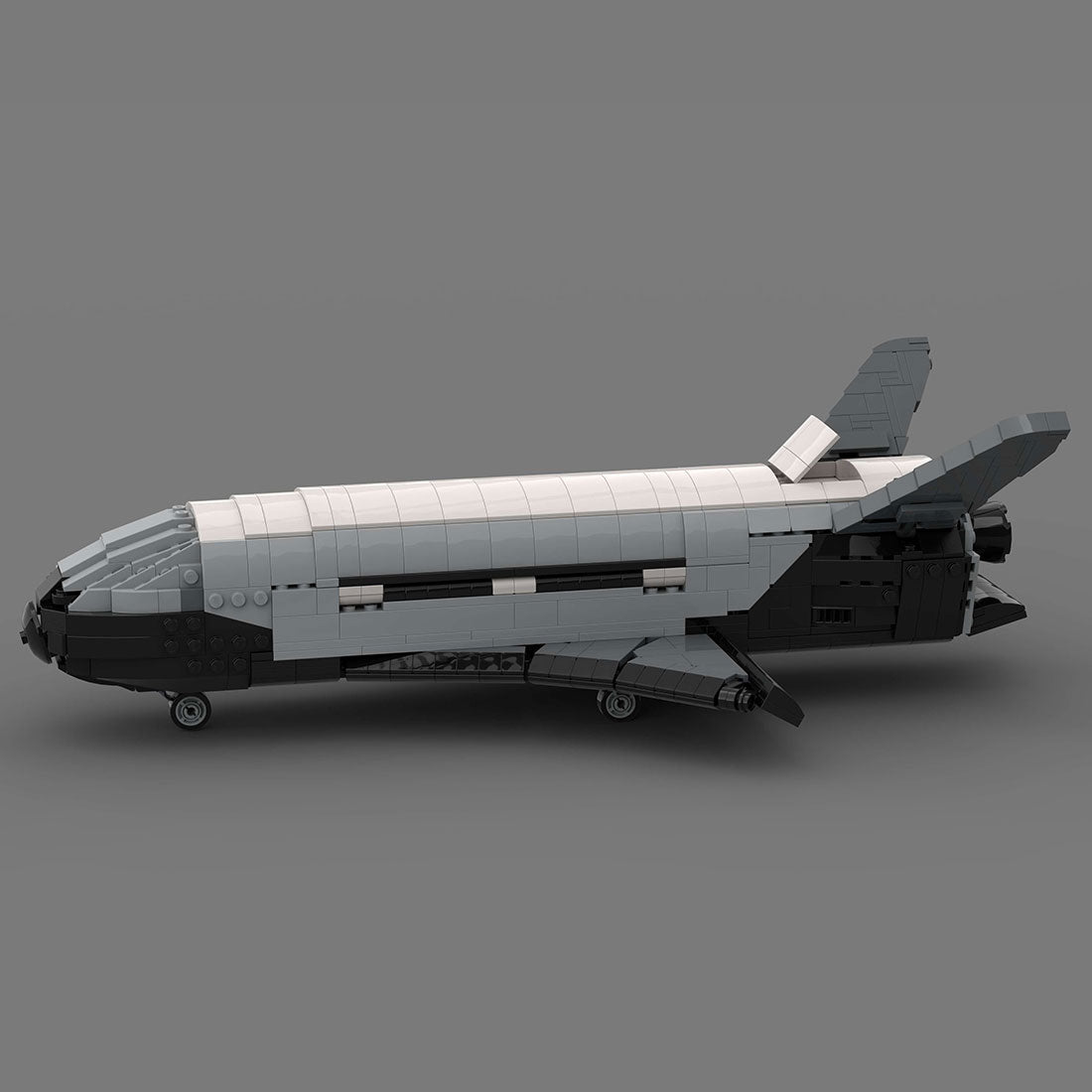 MOC - 77432 X - 37B spaceplane Klemmbausteine - LesDiy - Klemmbausteine
